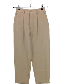 Hosen>Lumina Bundfaltenhose Größe 34 wollweiß