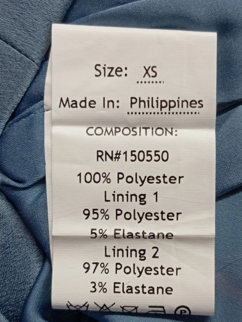 Kleider>House of CB Bustierkleid Größe 34 blau