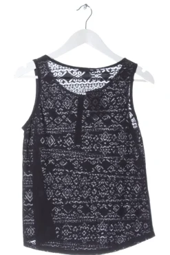 Tops>Tom Tailor Camisole Größe 38 schwarz