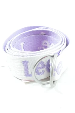 Gürtel>Lee x H&M Canvasgürtel weißlila