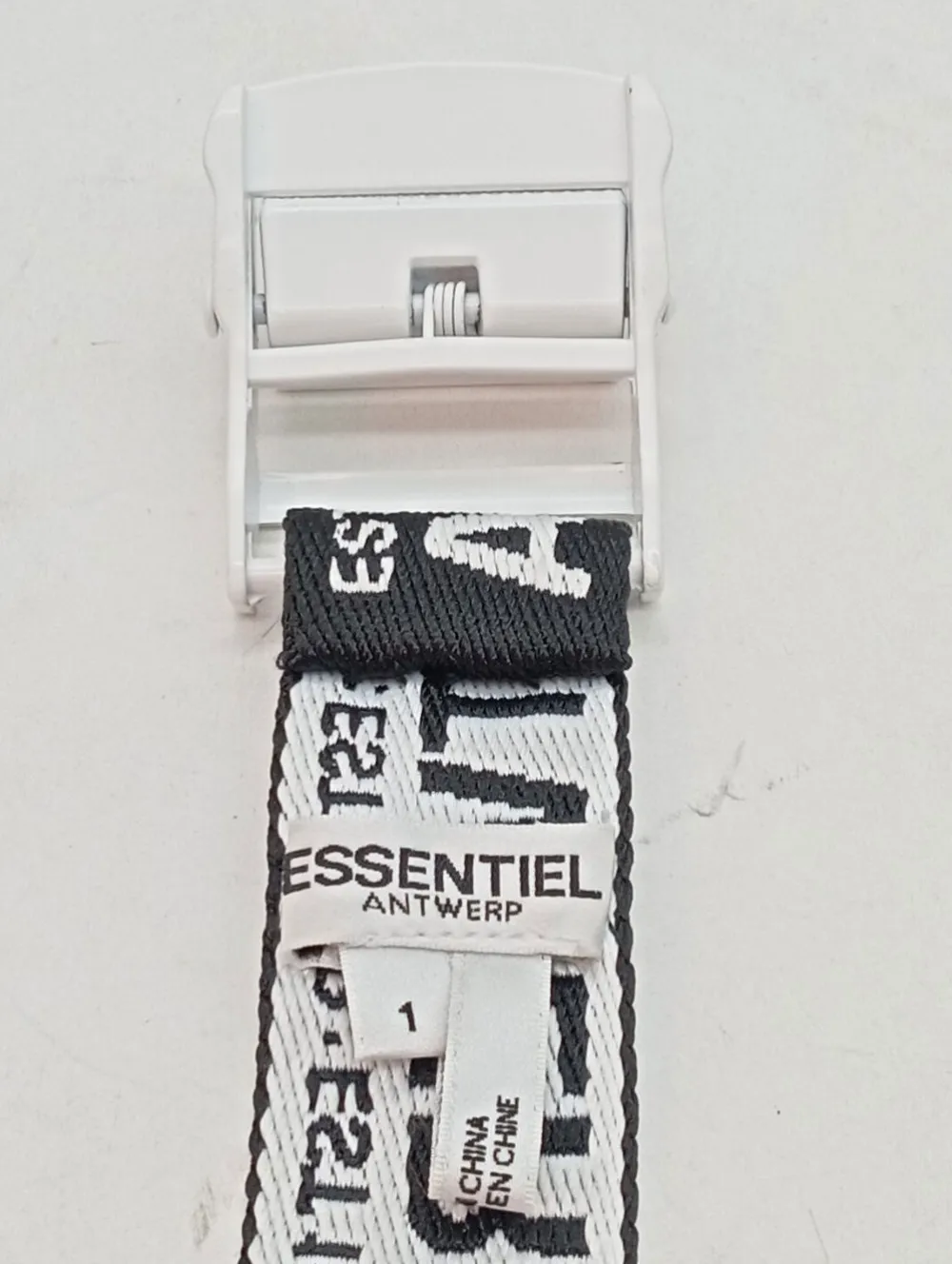 Gürtel>Essentiel Antwerp Canvasgürtel schwarz