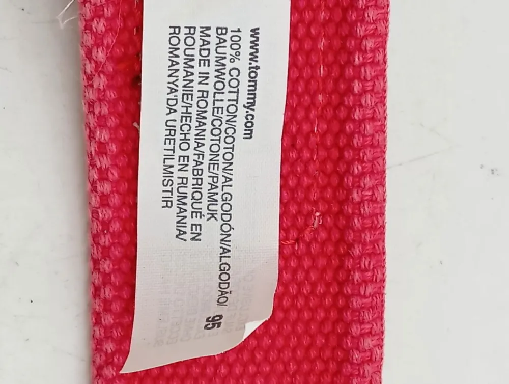 Gürtel>Tommy Hilfiger Canvasgürtel pink
