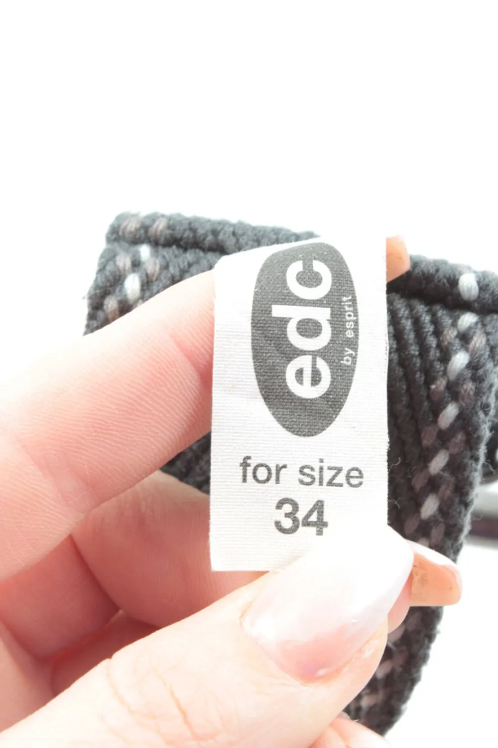 Canvasgürtel Größe 90-edc Online