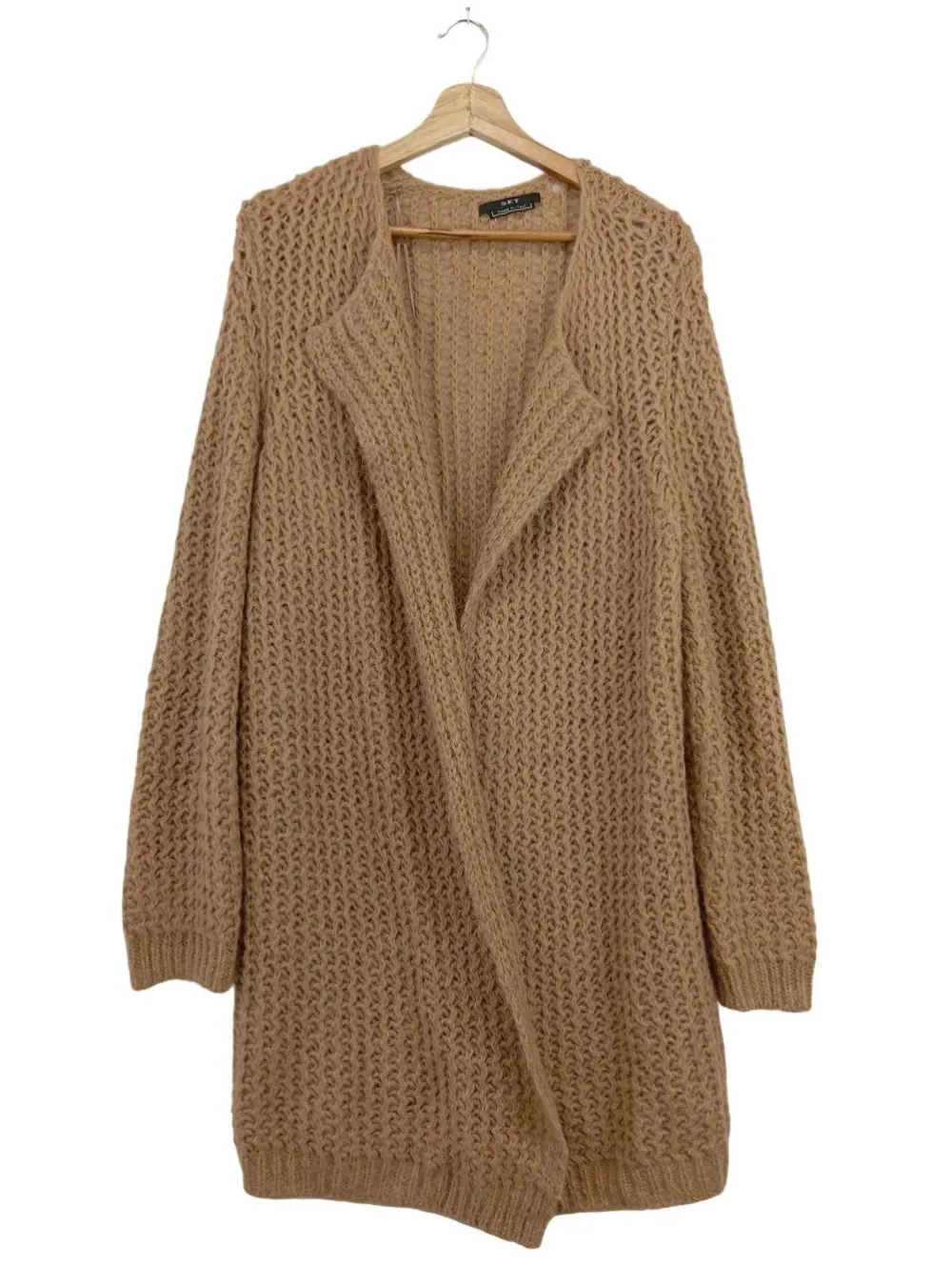 Jacken>Set Cardigan Größe 34 hellbraun