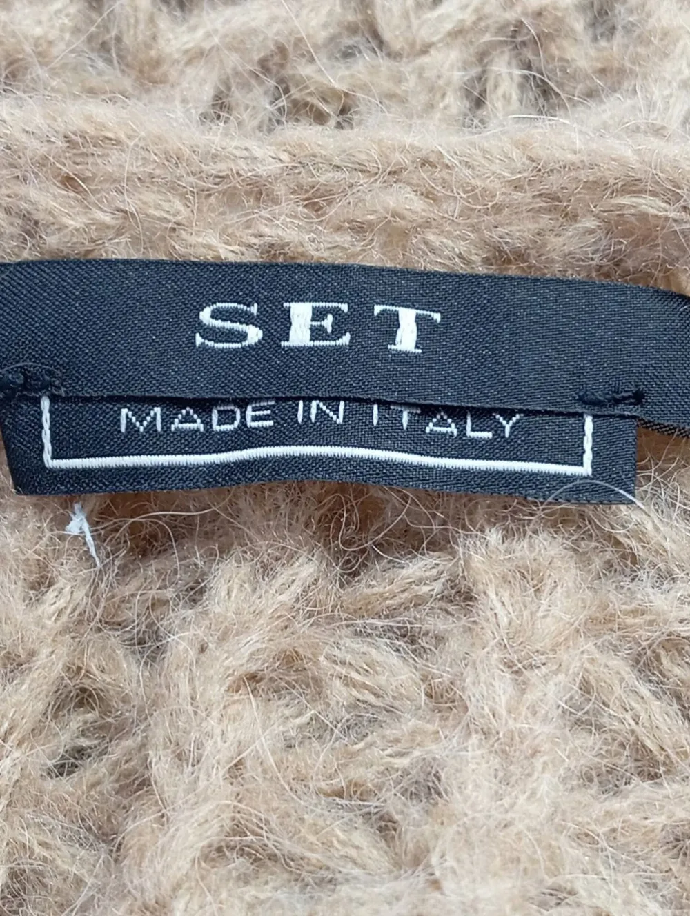 Jacken>Set Cardigan Größe 34 hellbraun