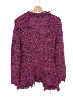 Jacken>Avitano Cardigan Größe 38 schwarzpink