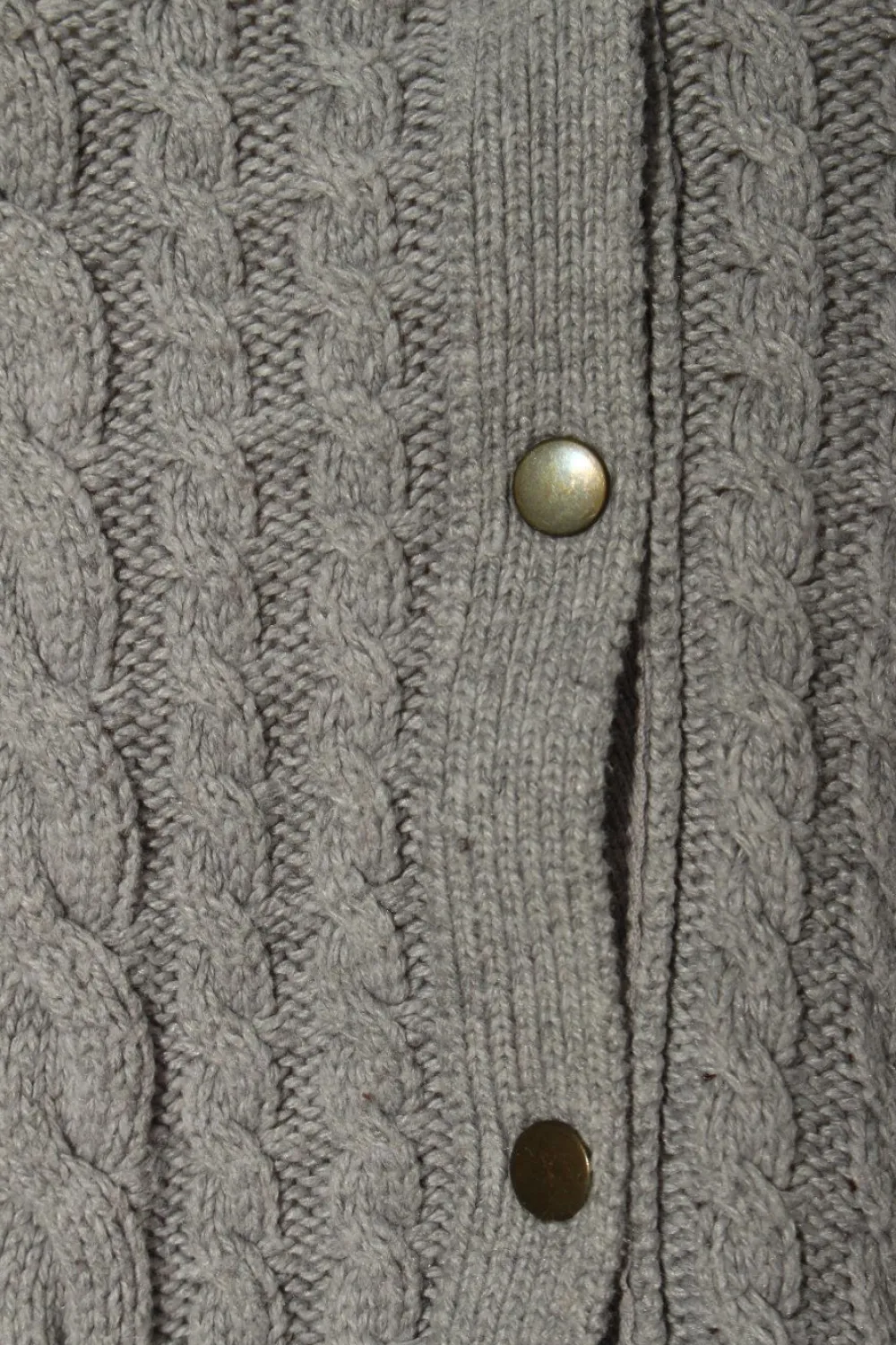Jacken>Zara Knit Cardigan Größe 38 hellgrau