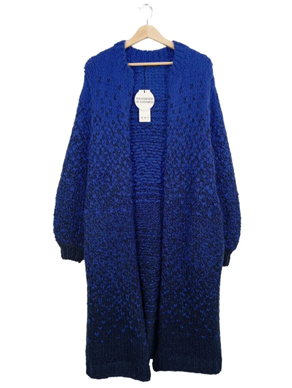 Jacken>Oui Cardigan Größe 36 blau