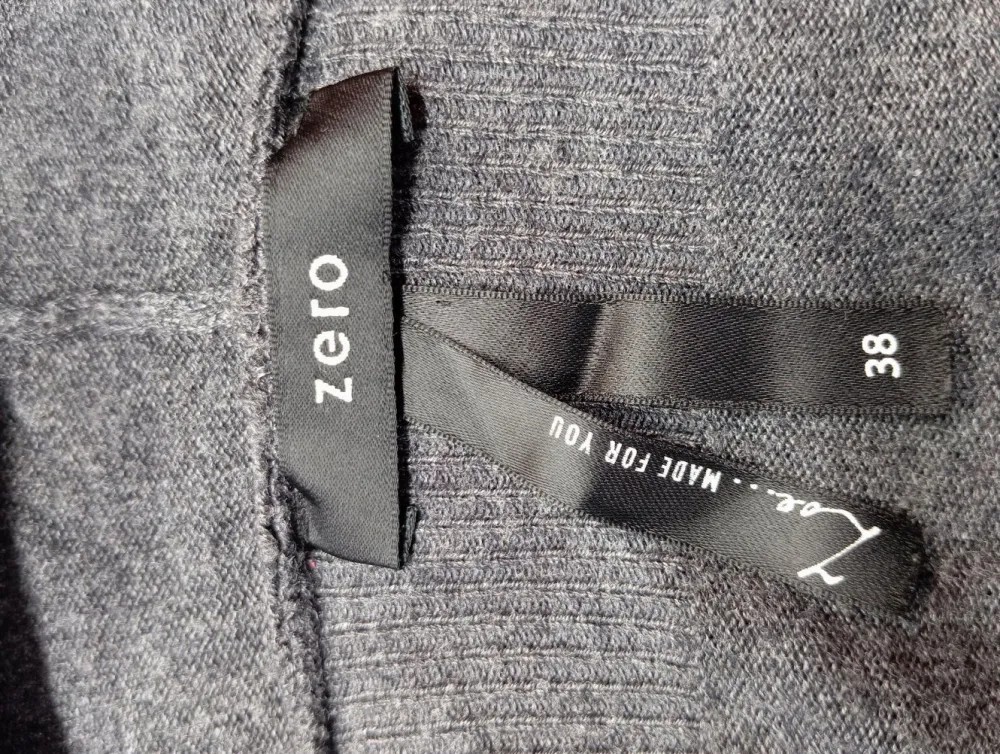 Jacken>Zero Cardigan Größe 38 hellgrau