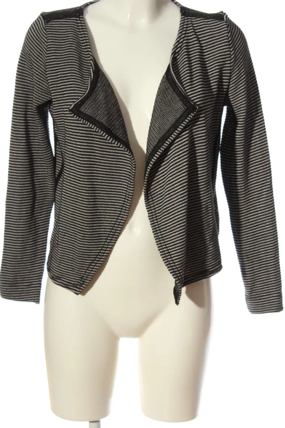 Jacken>Garcia Jeans Cardigan Größe 38 schwarzweiß