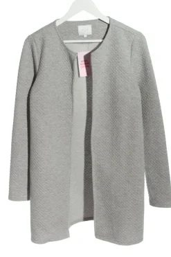 Jacken>Vila Cardigan Größe 38 hellgrau