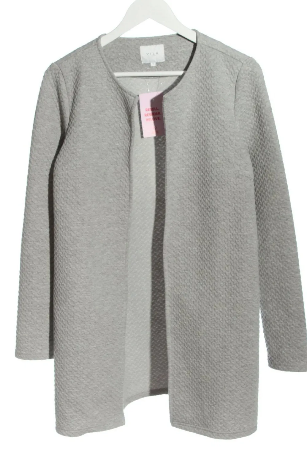 Jacken>Vila Cardigan Größe 38 hellgrau