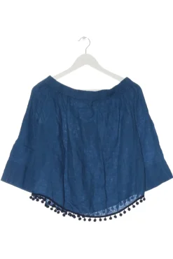 Blusen>Zara Woman Carmen-Bluse Größe 38 blau