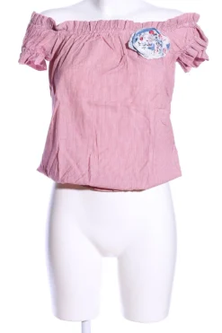 Shirts>Fornarina Carmenshirt Größe 34 pink