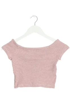 Shirts>Zara Trafaluc Carmenshirt Größe 36 pink