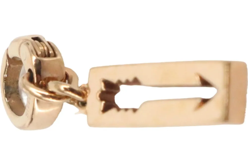 Charms>Fossil Charm goldfarben