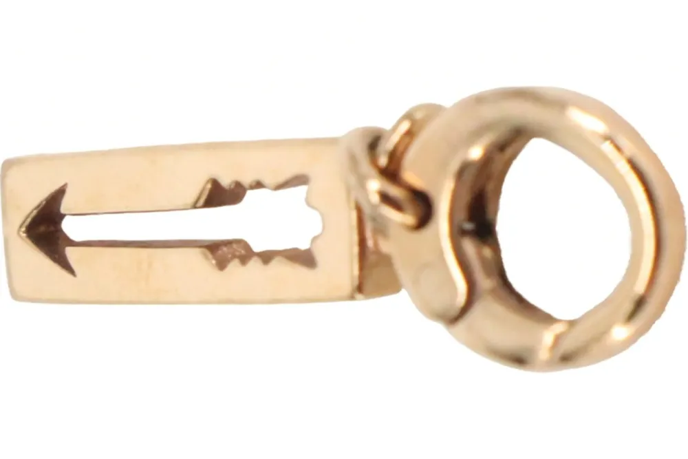 Charms>Fossil Charm goldfarben