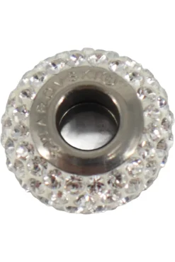 Charms>Swarovski Charm silberfarben