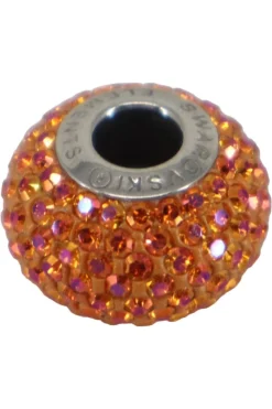 Charms>Swarovski Charm orange
