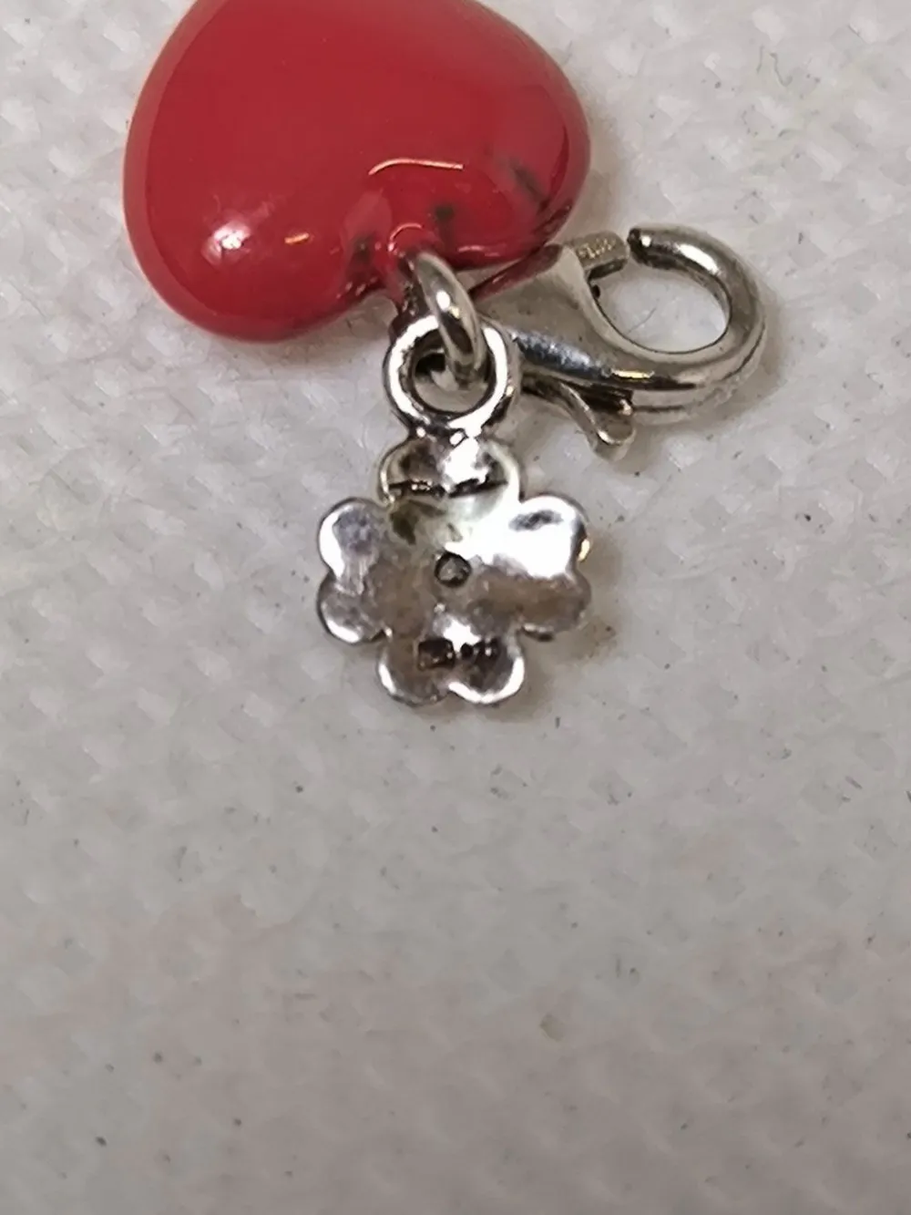 Charms>Thomas Sabo Charm silberfarbenrot