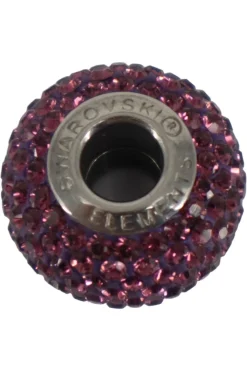 Charms>Swarovski Charm lila