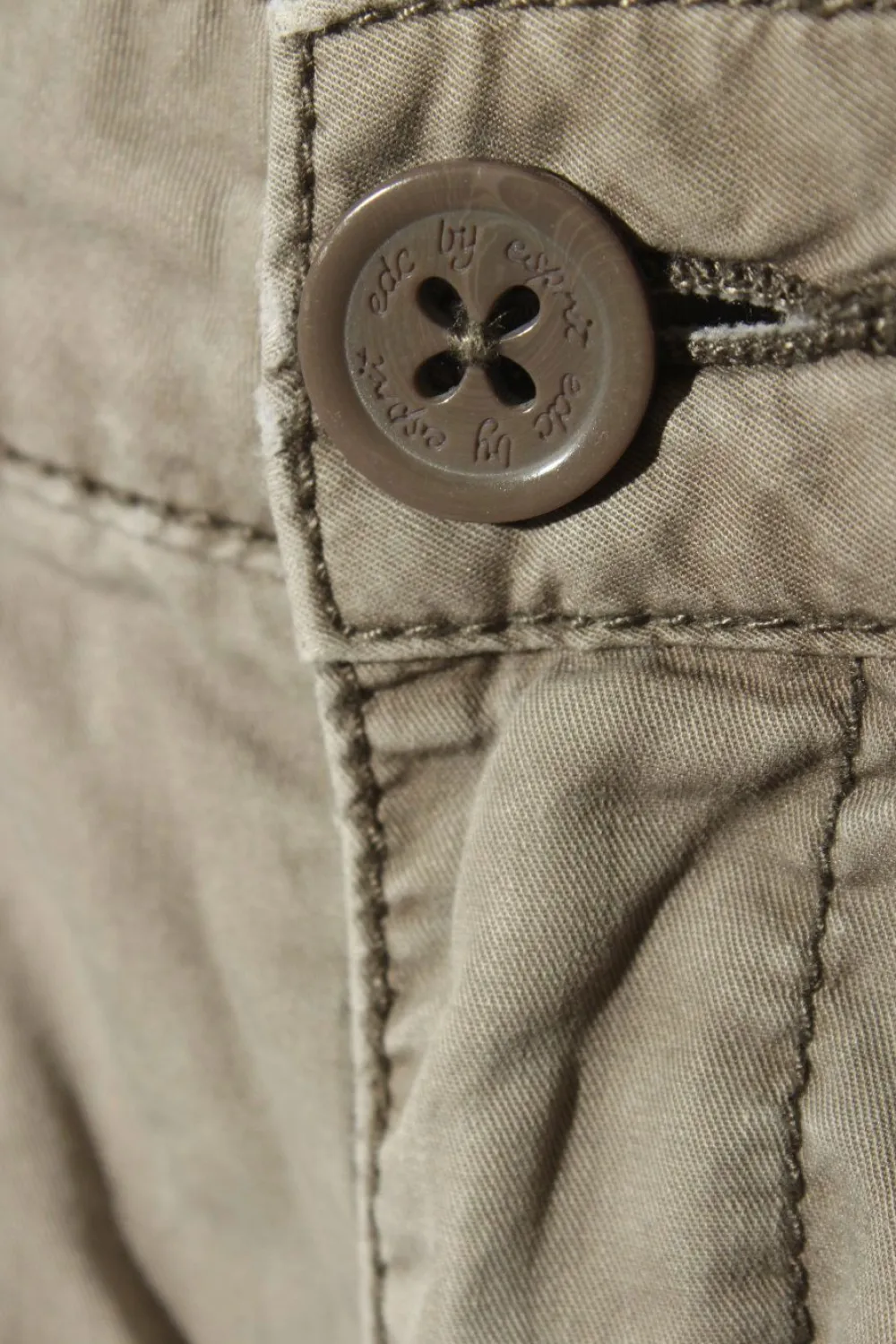 Hosen>edc by Esprit Chinohose Größe 40 hellgrau