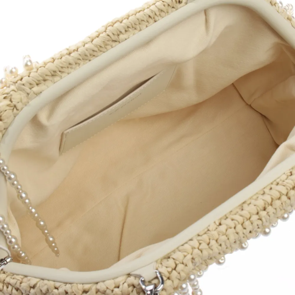 Clutches>Self-Portrait Clutch braun