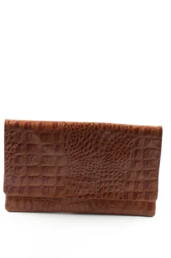 Clutches>Hu00fcftgold Clutch braun