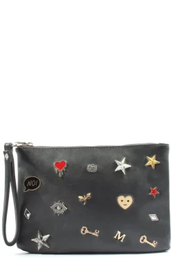 Clutches>Stradivarius Clutch schwarz