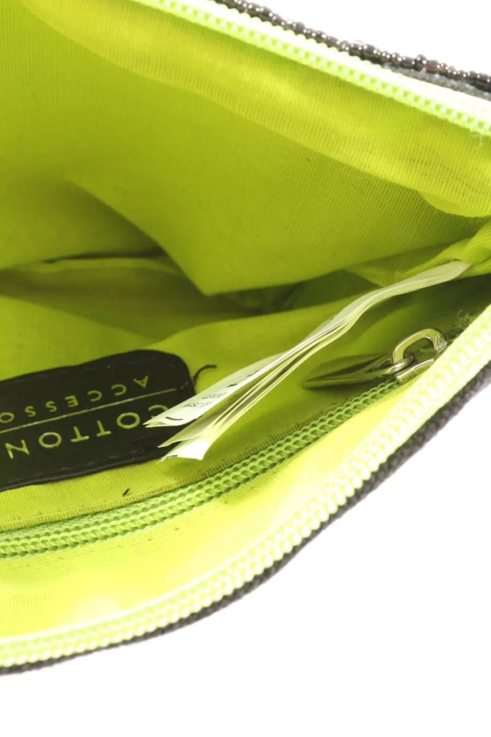 Clutches>Cotton On Clutch schwarzweiß