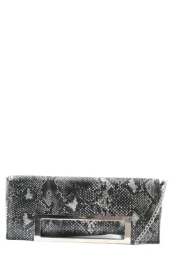 Clutches>Bijou Brigitte Clutch schwarzhellgrau