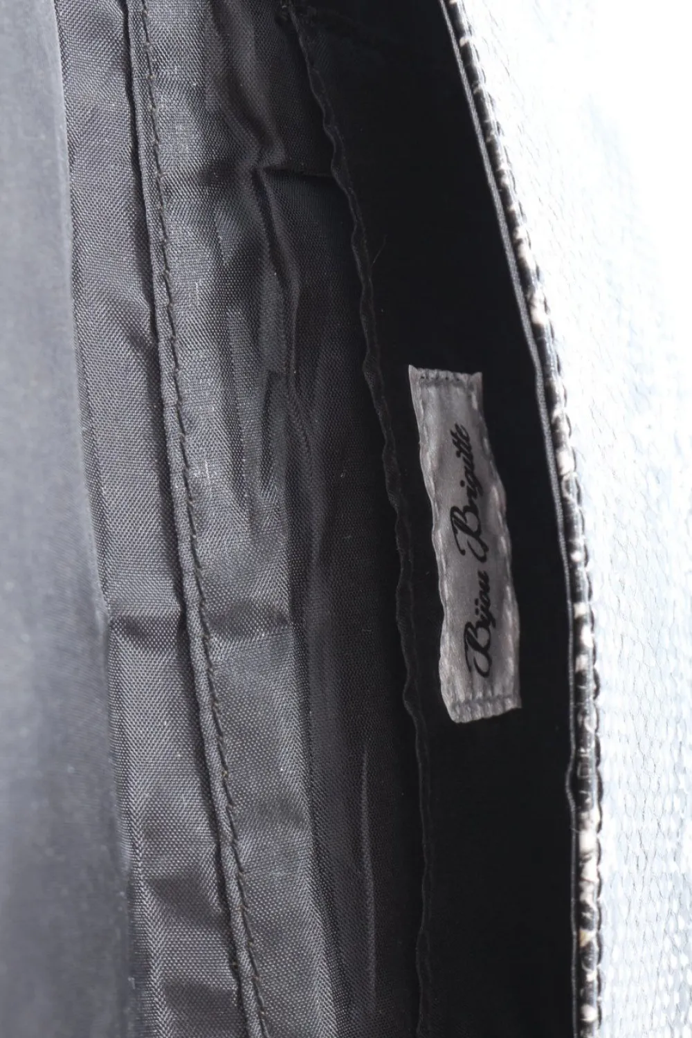 Clutches>Bijou Brigitte Clutch schwarzhellgrau