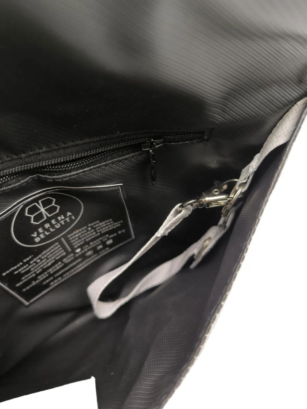 Clutches>Verena Bellutti Clutch hellgrau