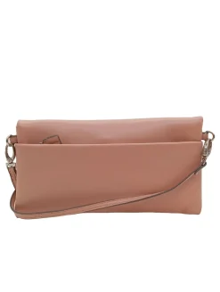 Clutches>Comma Clutch nude