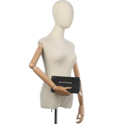 Clutches>Balenciaga Clutch schwarz
