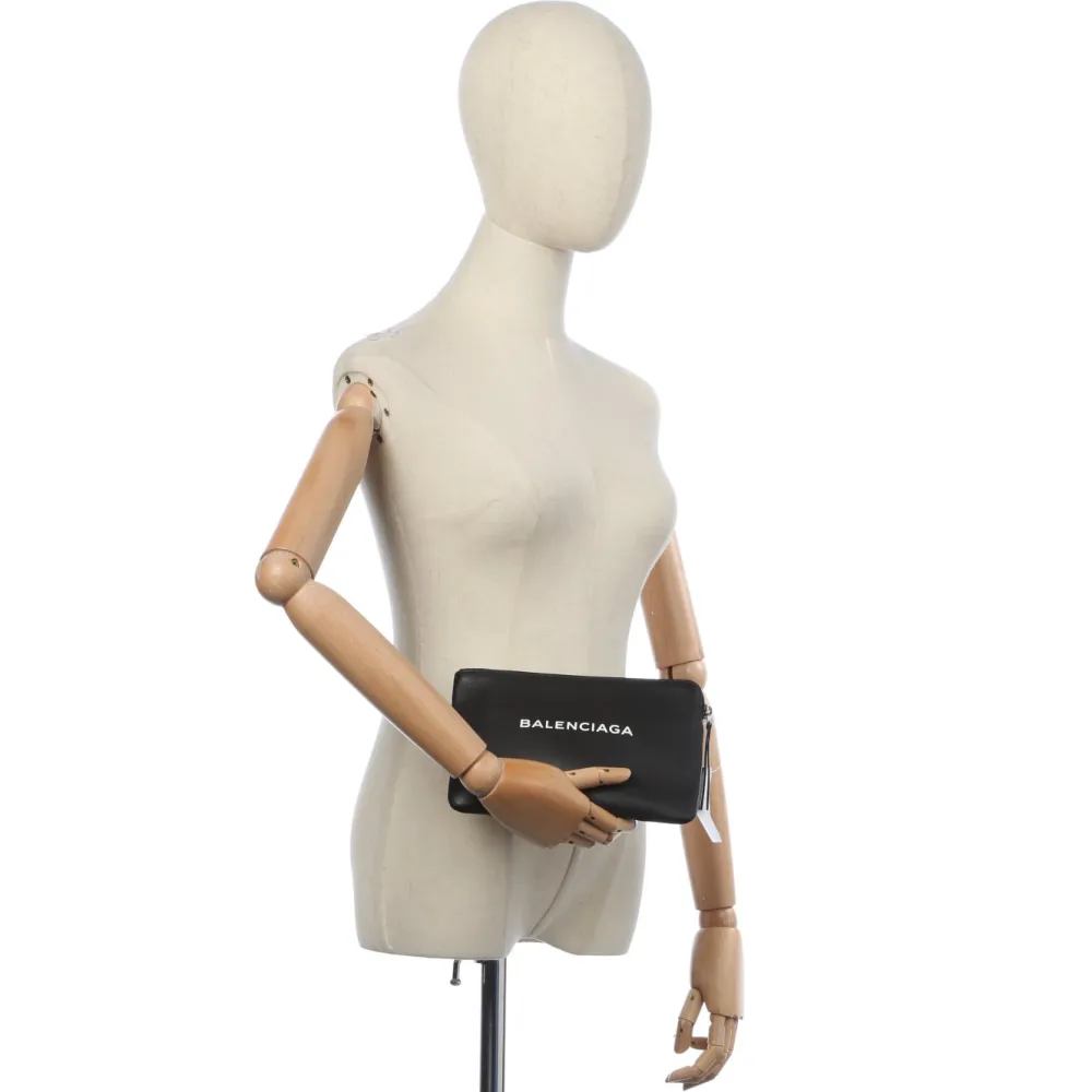 Clutches>Balenciaga Clutch schwarz