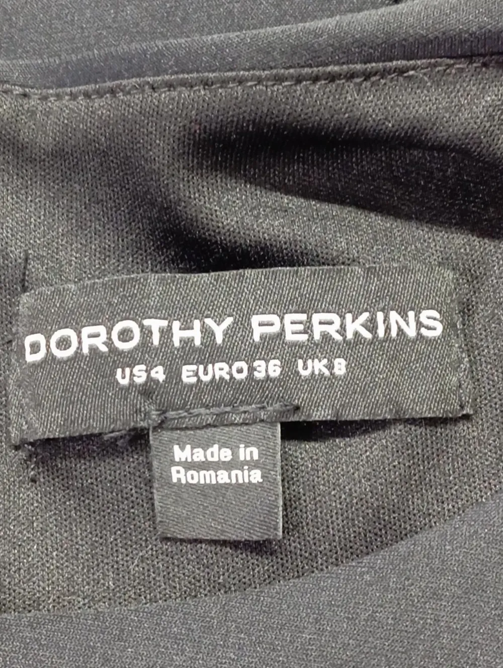 Kleider>Dorothy Perkins Cocktailkleid Größe 36 schwarz
