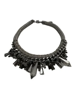 Colliers>Hallhuber Collier schwarz