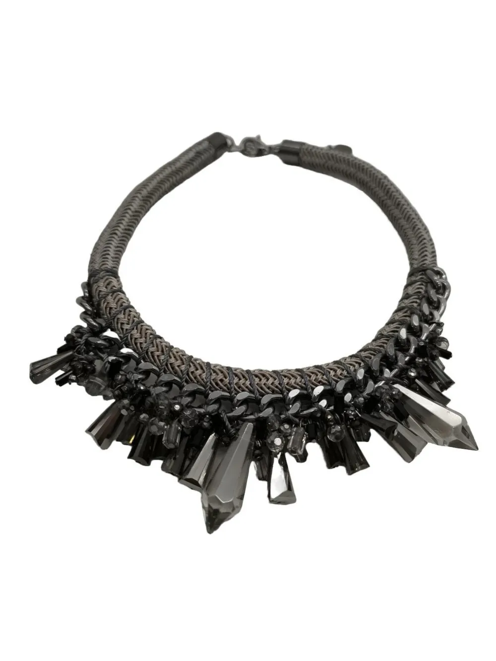 Colliers>Hallhuber Collier schwarz