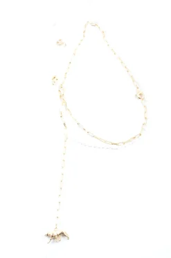 Colliers>Celeste Starre Collier goldfarbenweiß