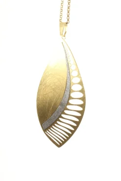 Colliers>leslii Collier goldfarben