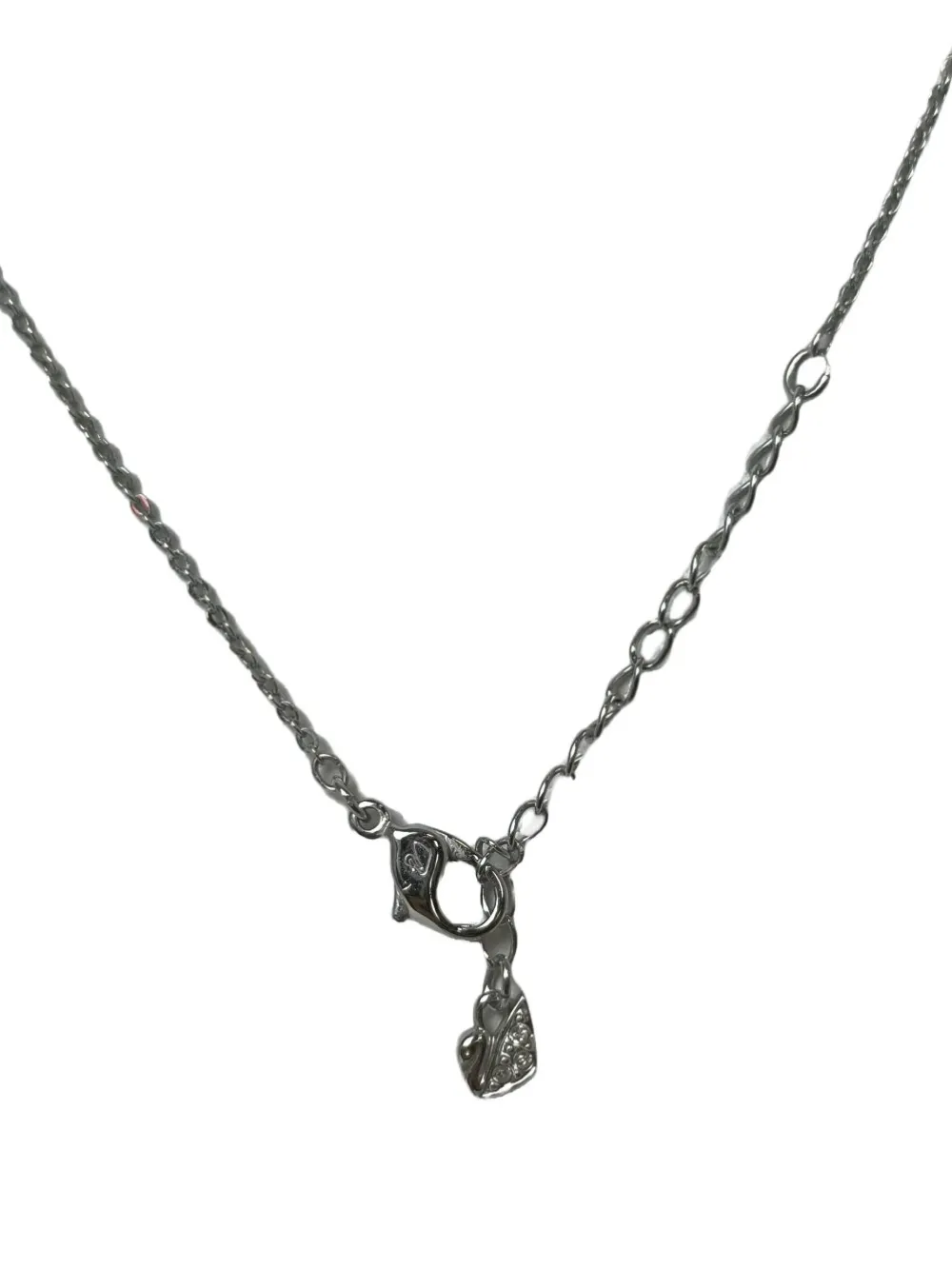 Colliers>Swarovski Collier silberfarben