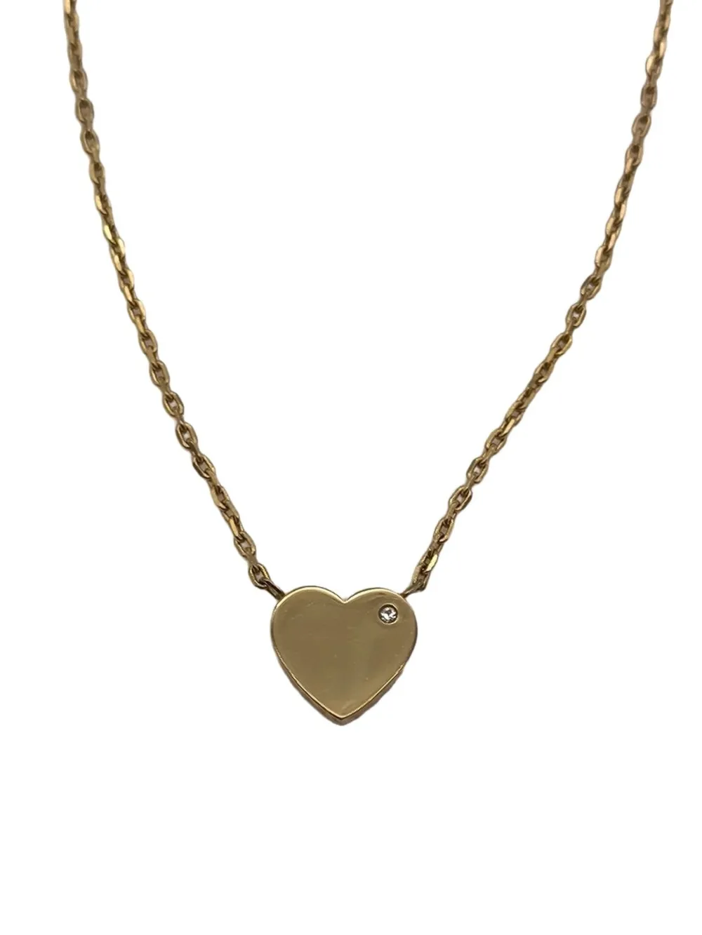 Colliers>Fossil Collier goldfarben