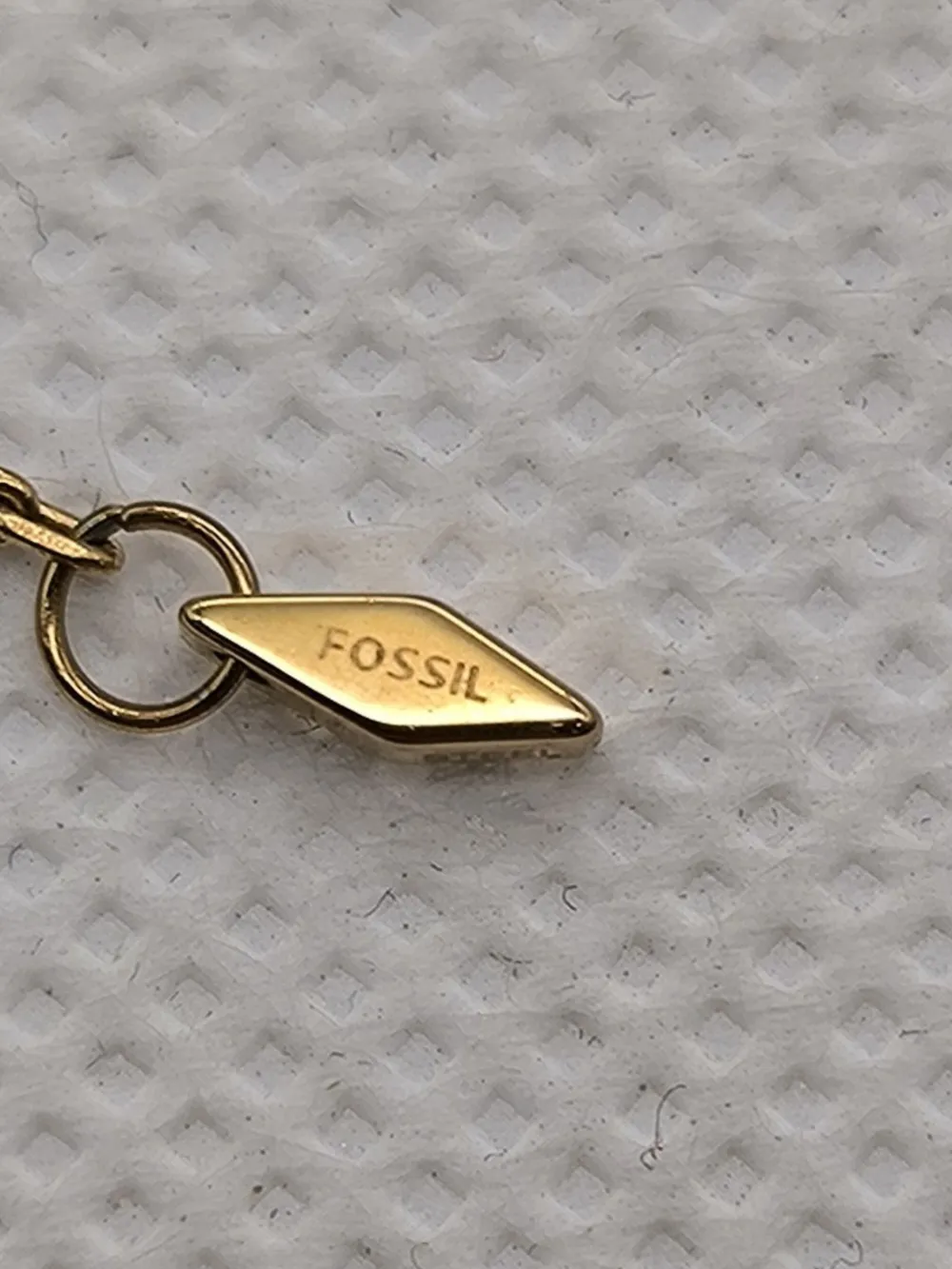 Colliers>Fossil Collier goldfarben