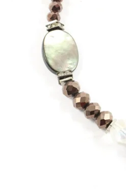 Colliers>Bonita Collier bronzefarbensilberfarben