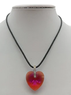 Colliers>Swarovski Collier pink