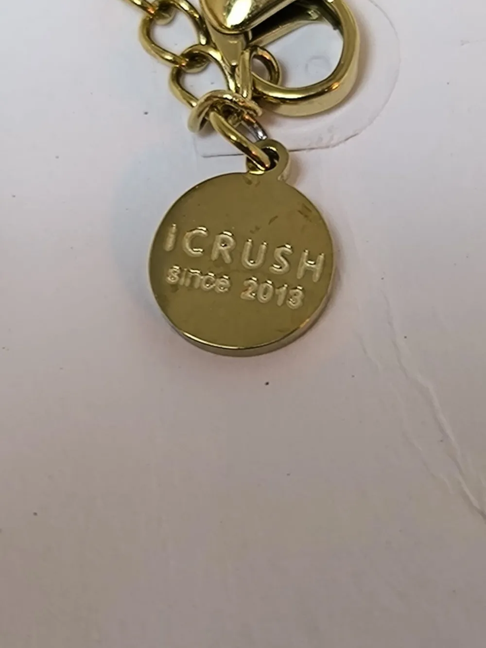 Colliers>icrush Collier goldfarben