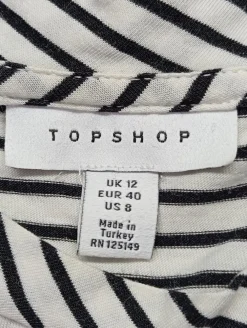 Cropped Shirt Größe 40-Topshop Best