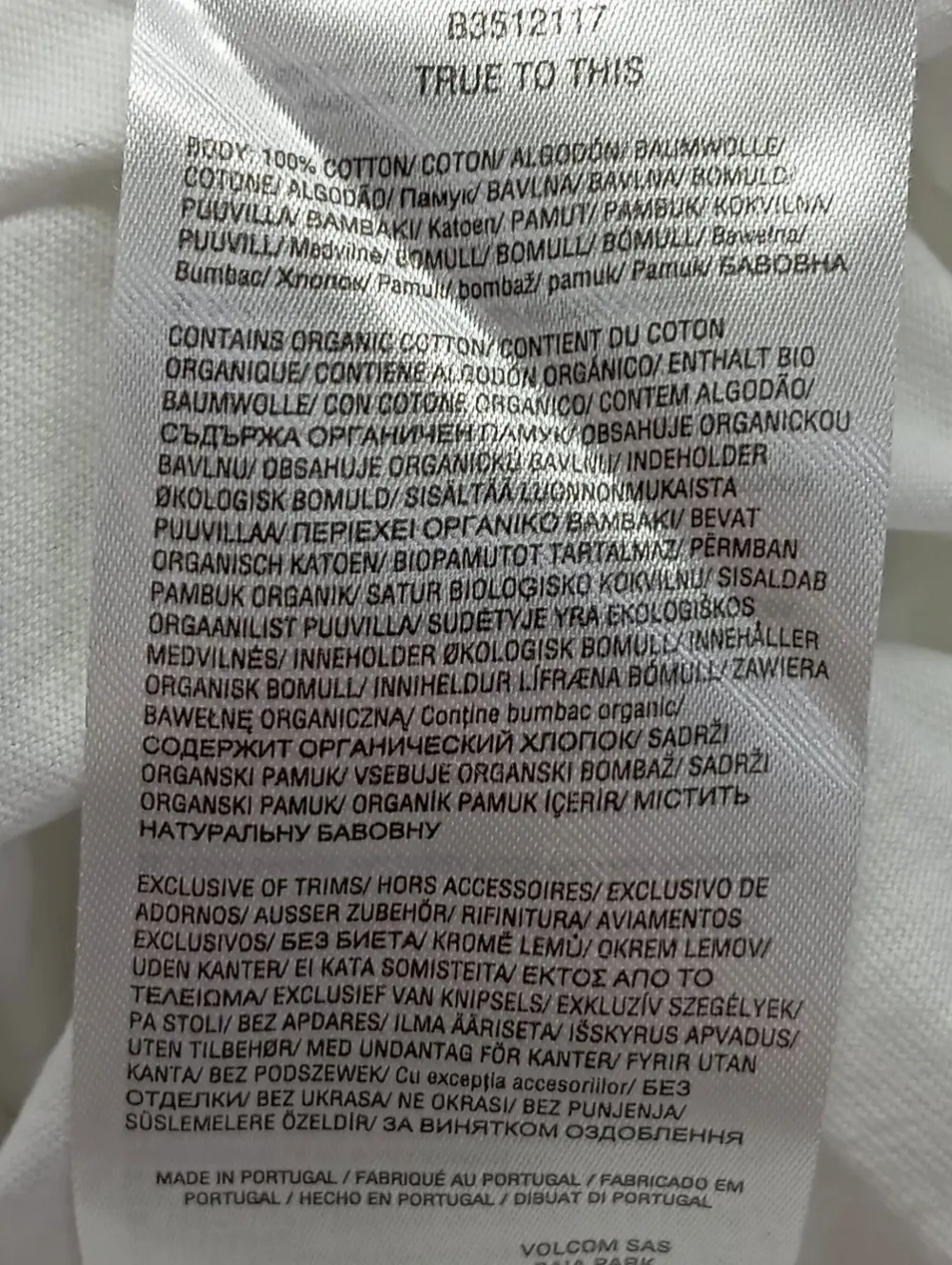 Cropped Shirt Größe 38-Volcom Outlet