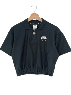 Shirts>Nike Cropped Shirt Größe 36 schwarz